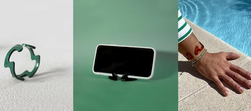 biju (Bracelet support de téléphone)