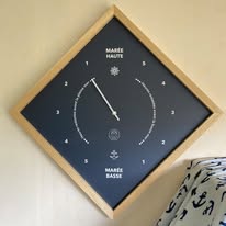 Les pieds dans l'eau (Horloges des marées artisanales)