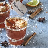 Galatea kombucha (Boisson naturelle, alternative au sodas)