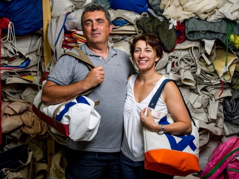 Les toiles du larges (Recyclage de voiles de bateau)