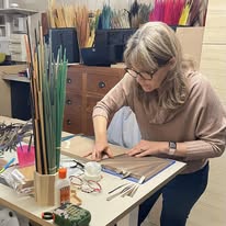 Atelier France-Pascale SERRE (Artisanat d’art•Marqueterie de paille)