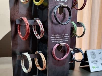 Alphonse Corrèze (Bracelet unique en lin)
