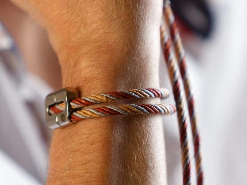 Alphonse Corrèze (Bracelet unique en lin)
