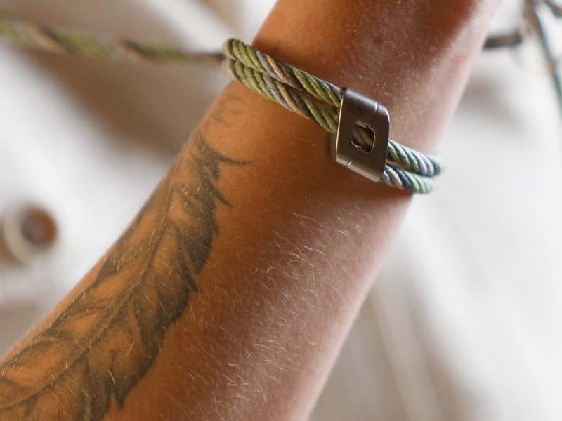 Alphonse Corrèze (Bracelet unique en lin)