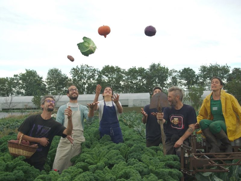 Ferme collective de Belêtre (céréales et boulangerie en AB).